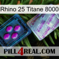 Rhino 25 Titanium 8000 37